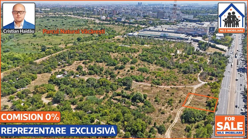 Calea Vacaresti, Mall Sun Plaza, sector 4, teren 487 mp,