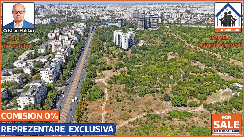 Calea Vacaresti, Mall Sun Plaza, sector 4, teren 487 mp,